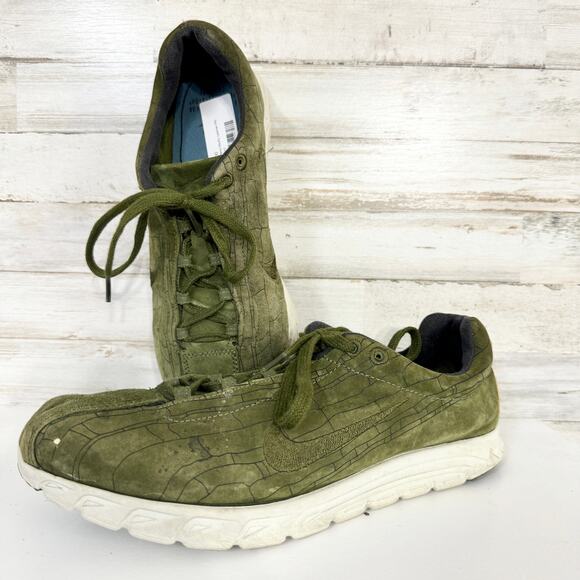 Nike Men Mayfly Woven Premium Legion Green Running Sneakers Size 11 - Picture 2 of 6